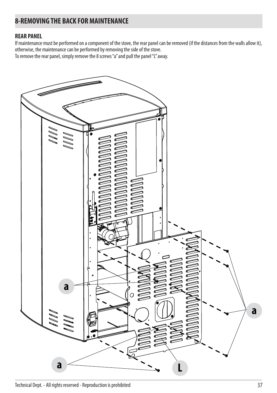 La a a | MCZ Ego 2.0 AIR User Manual | Page 39 / 75