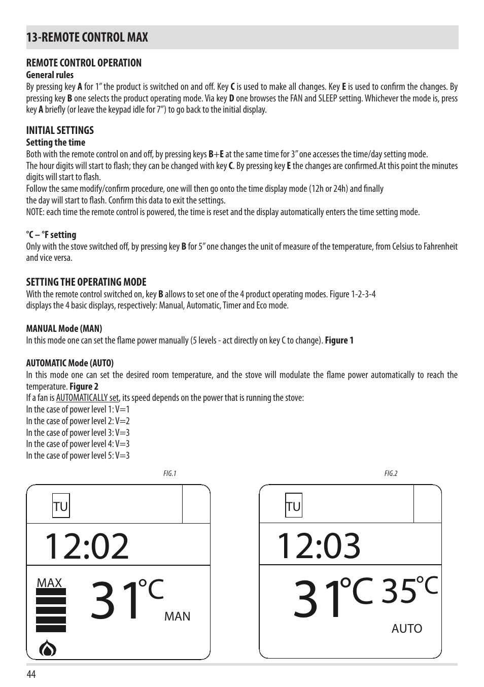 MCZ Ego 2.0 AIR User Manual | Page 46 / 75