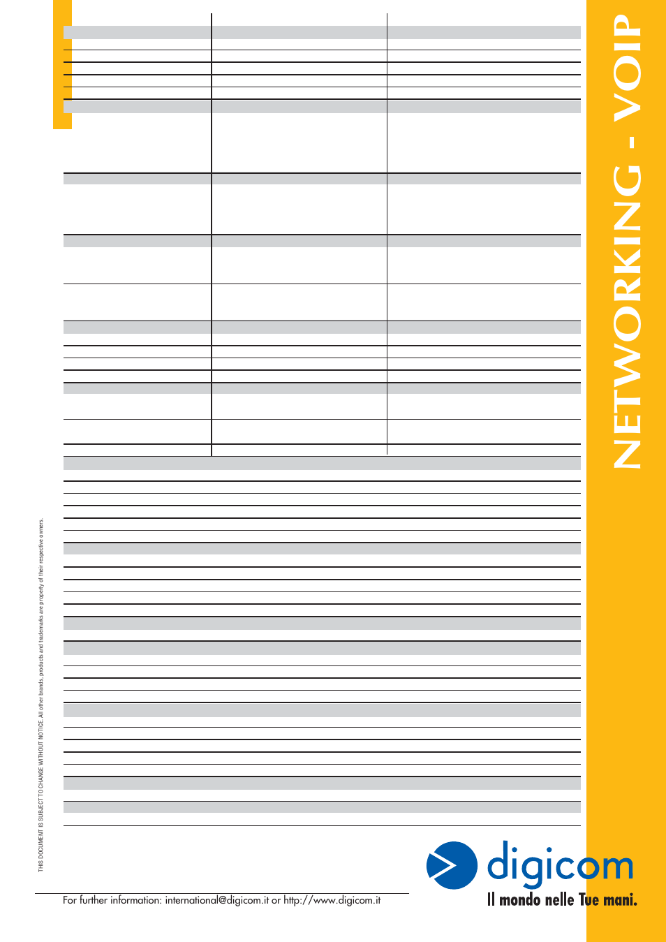 Networking - voip | Digicom VOICEGATE H.323 User Manual | Page 4 / 4