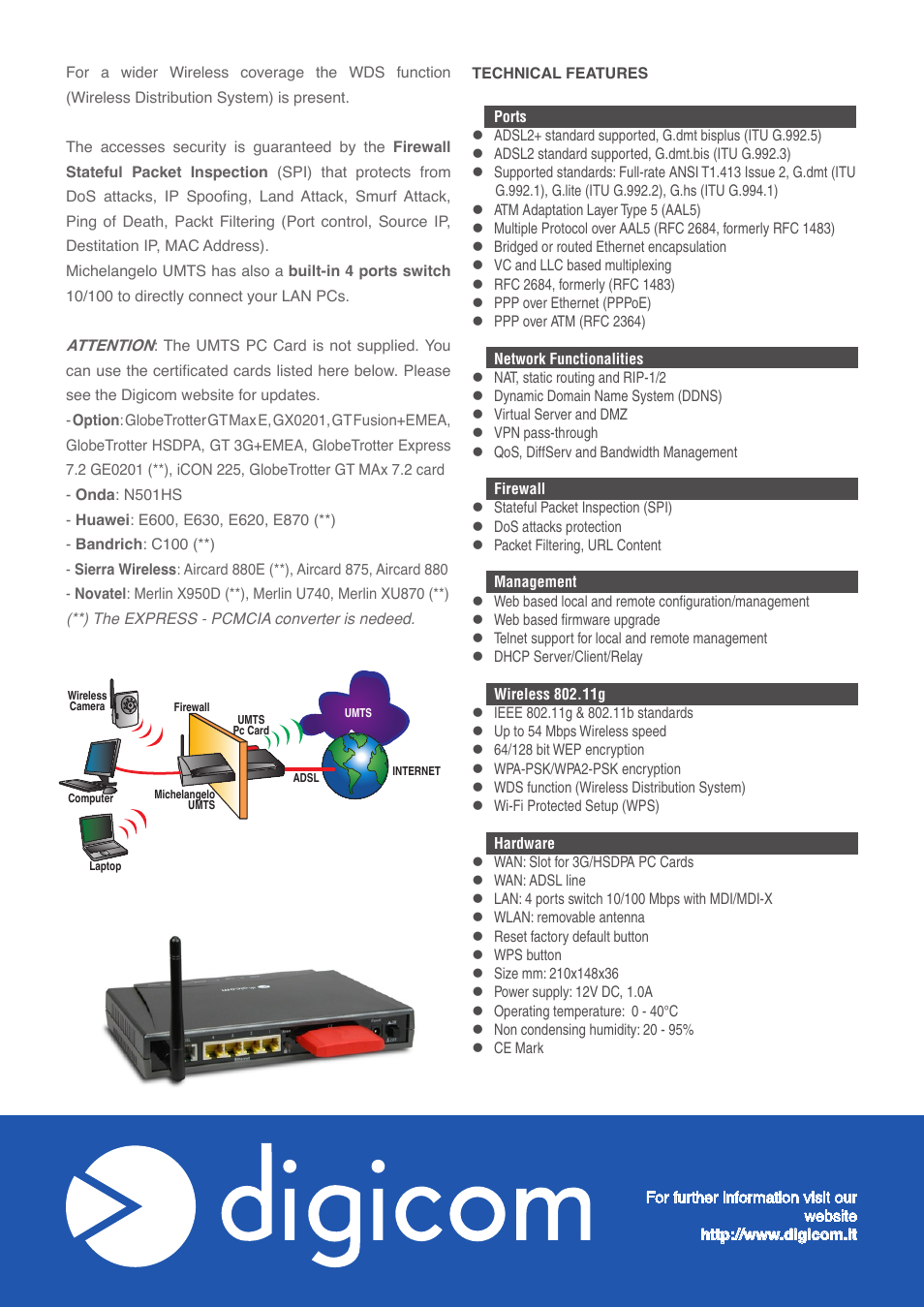 Digicom 8E4389 User Manual | Page 2 / 2