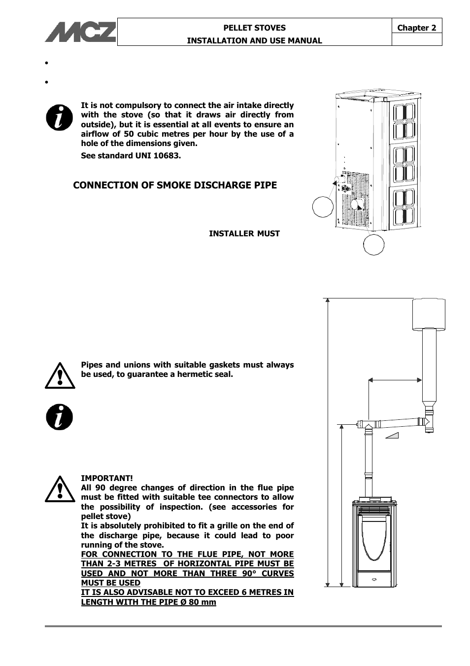 MCZ Face User Manual | Page 13 / 57