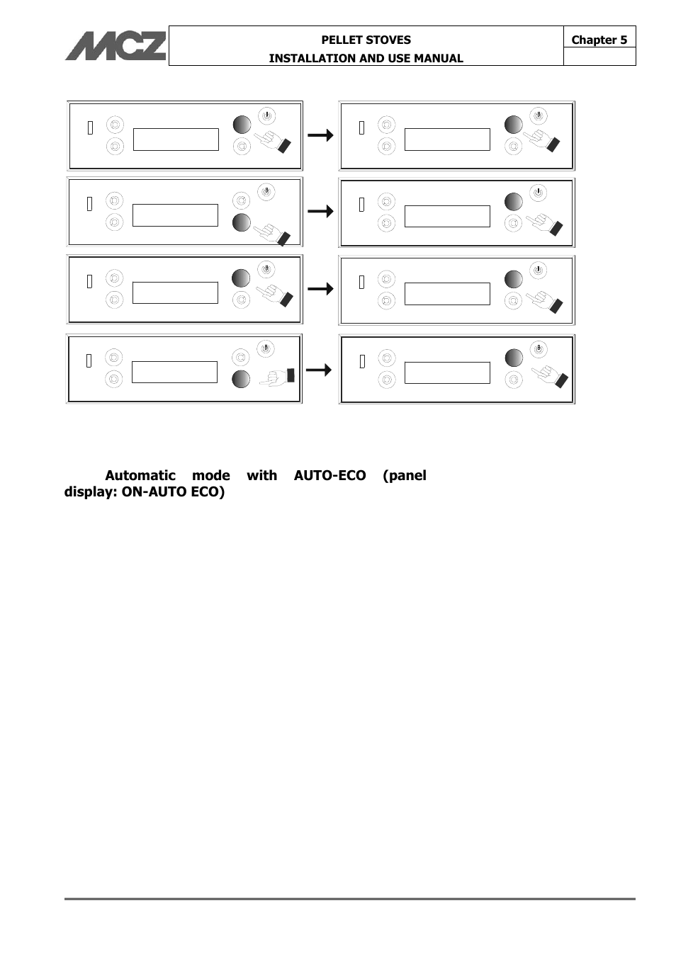 MCZ Face User Manual | Page 38 / 57