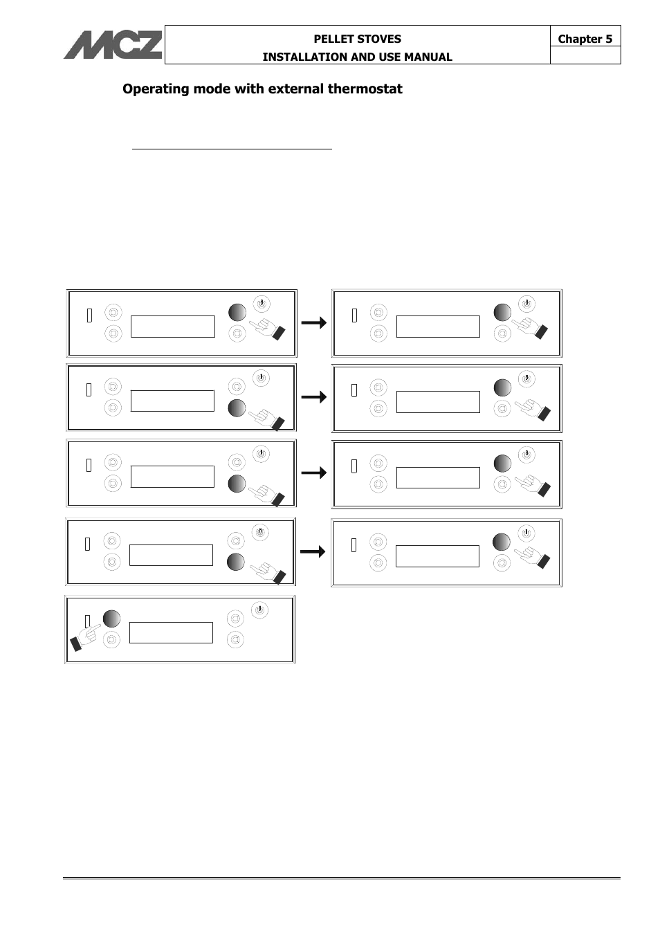 MCZ Face User Manual | Page 42 / 57