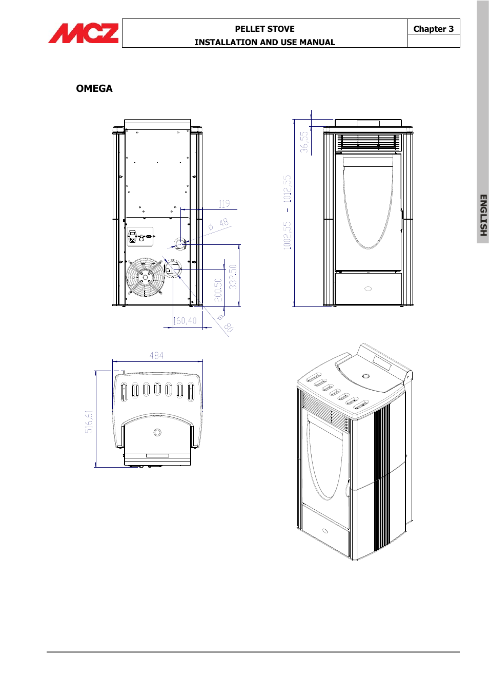 Omega | MCZ Omega '05 User Manual | Page 19 / 62