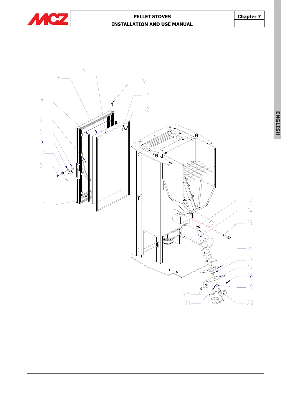 MCZ Omega '05 User Manual | Page 52 / 62