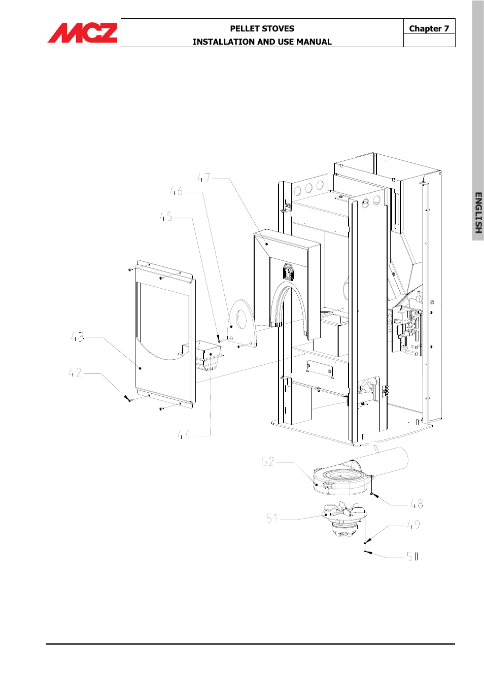 MCZ Omega '05 User Manual | Page 59 / 62