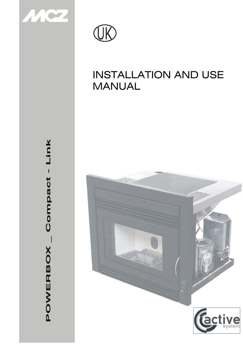 MCZ PowerBox COMPACT User Manual | 56 pages