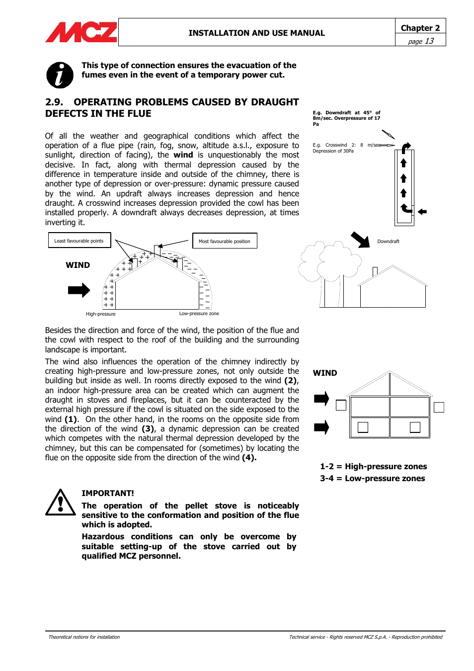 MCZ PowerBox COMPACT User Manual | Page 13 / 56