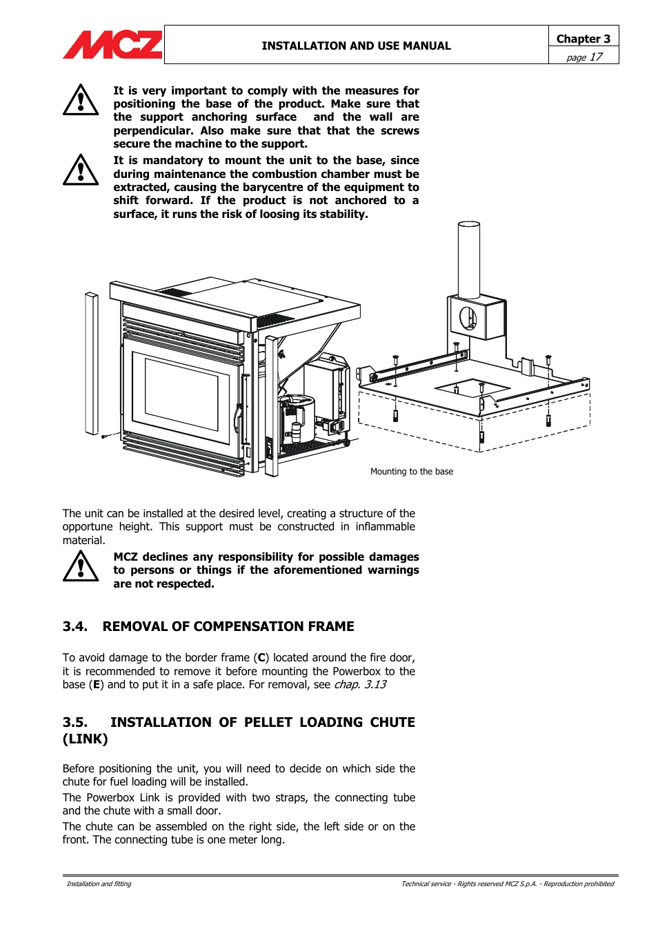 MCZ PowerBox COMPACT User Manual | Page 17 / 56