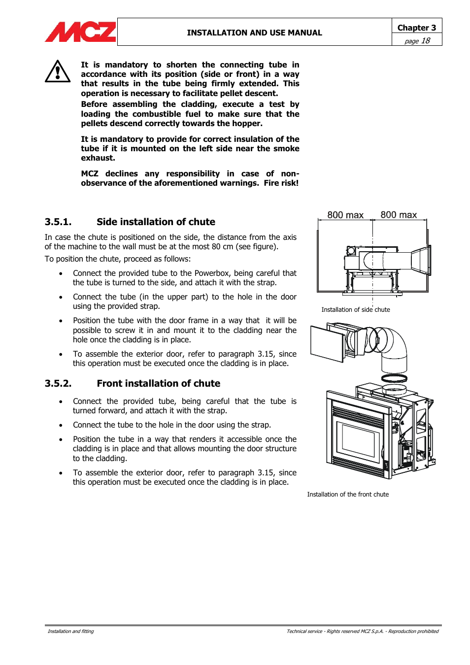 MCZ PowerBox COMPACT User Manual | Page 18 / 56