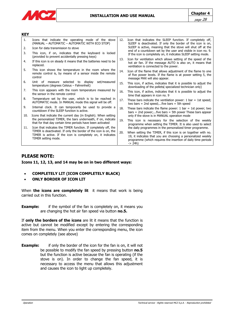 MCZ PowerBox COMPACT User Manual | Page 28 / 56