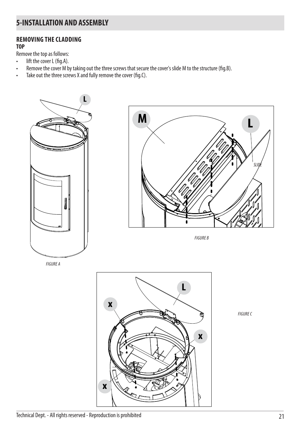 Lx x x | MCZ Tube 2013 User Manual | Page 23 / 56