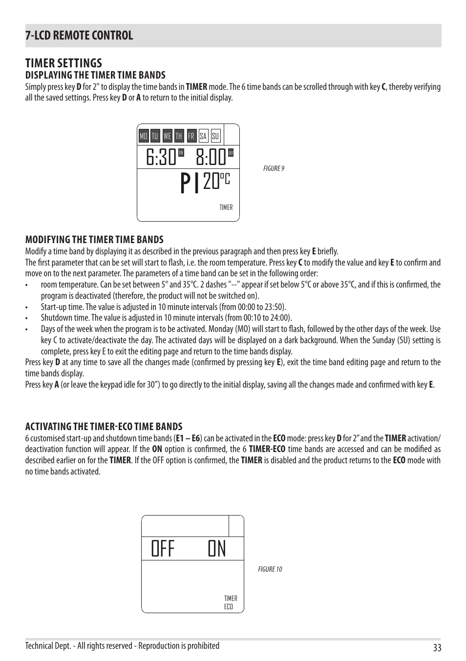 Off on | MCZ Tube 2013 User Manual | Page 35 / 56