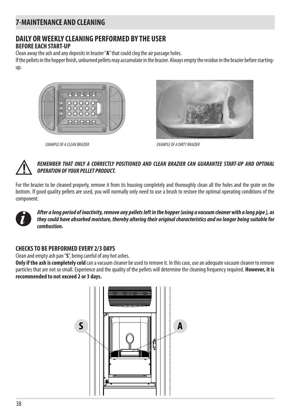 MCZ Yari AIR User Manual | Page 40 / 55