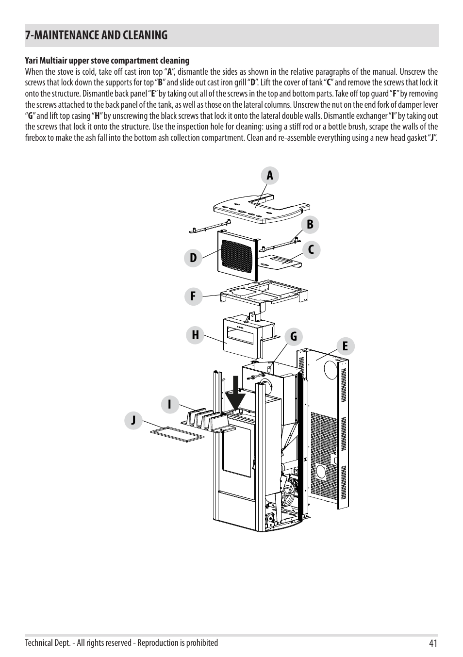 MCZ Yari AIR User Manual | Page 43 / 55