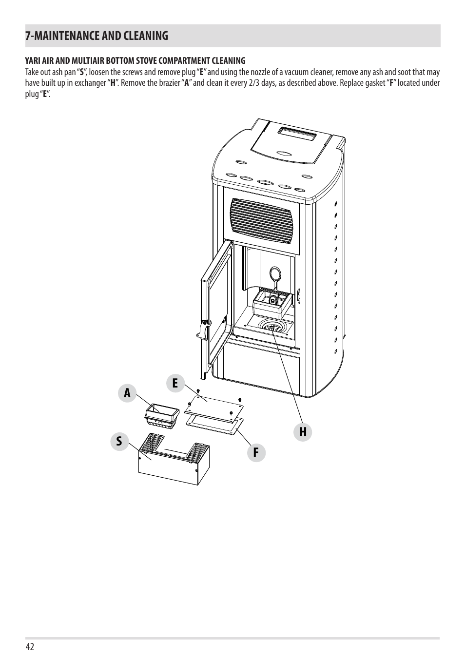 MCZ Yari AIR User Manual | Page 44 / 55