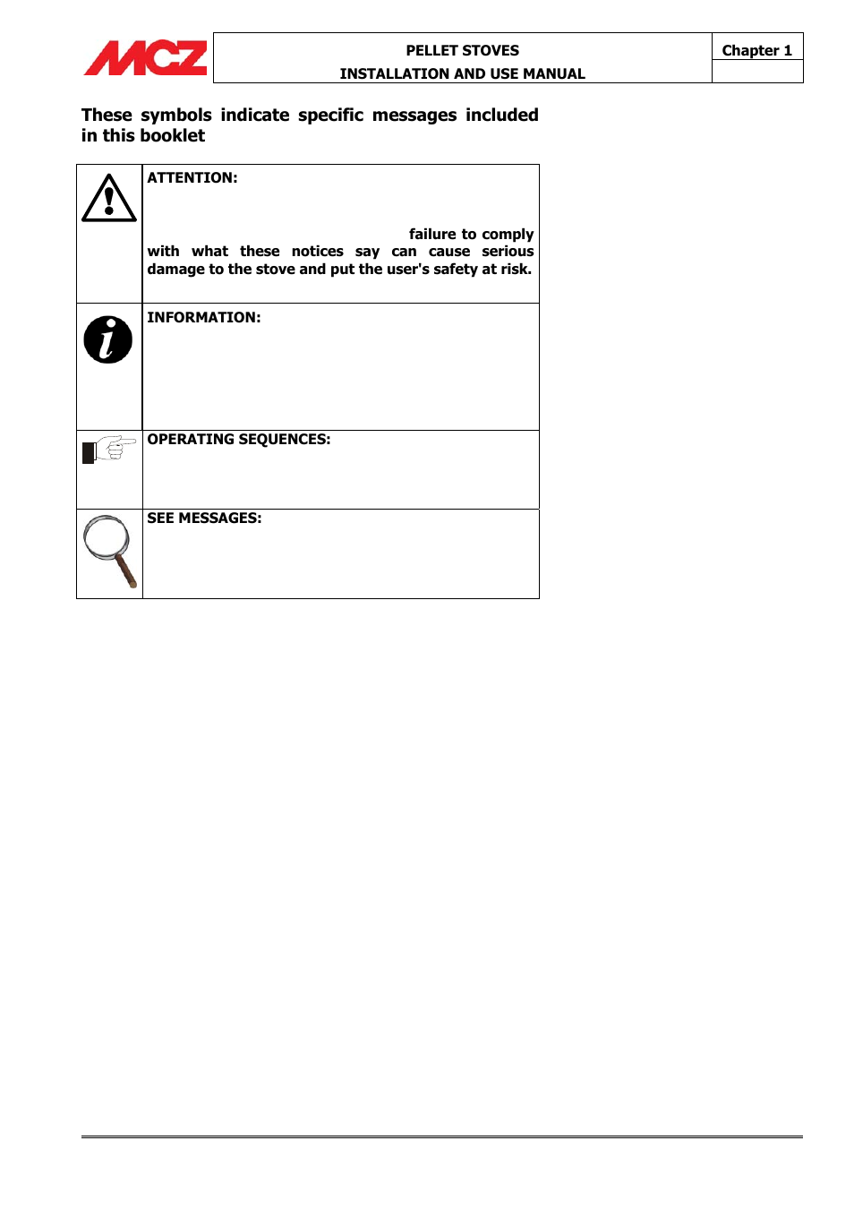 MCZ Athos HYDRO 14 kW User Manual | Page 6 / 65