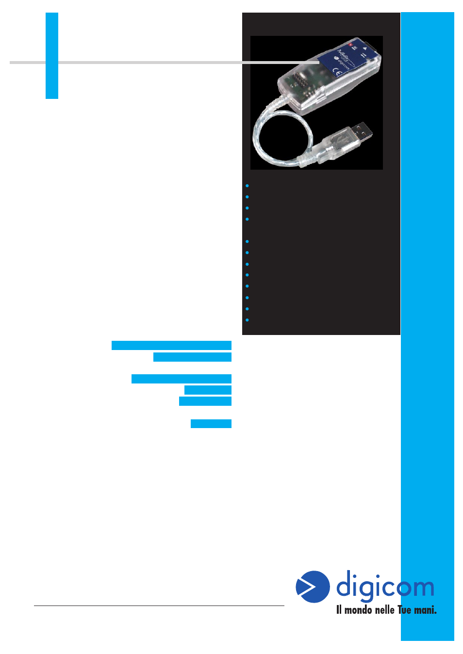 Digicom External GSM Modem User Manual | 1 page
