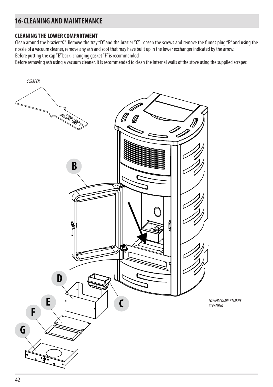 MCZ Duo HYDRO AIR User Manual | Page 42 / 52