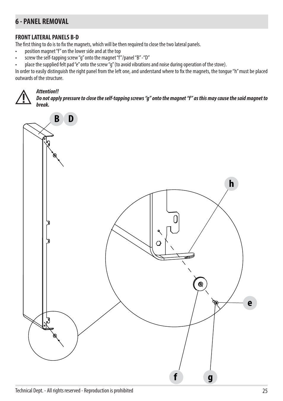 MCZ Flux HYDRO User Manual | Page 27 / 44