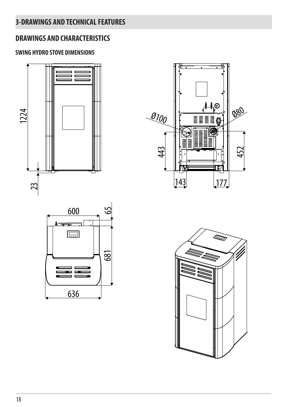 MCZ Swing HYDRO User Manual | Page 20 / 40