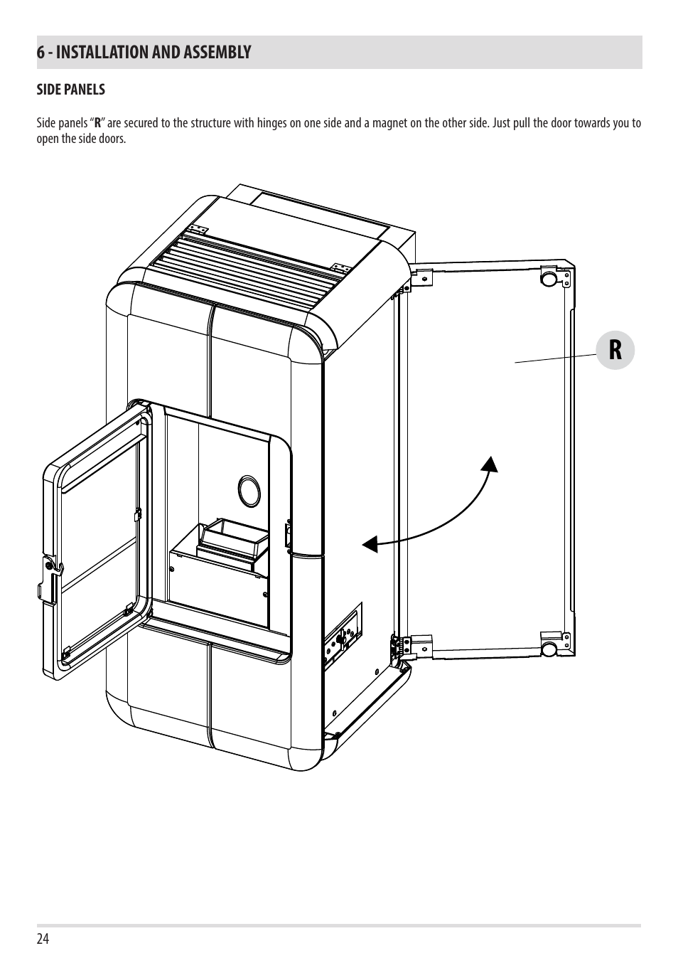 MCZ Toba HYDRO 22 User Manual | Page 26 / 44