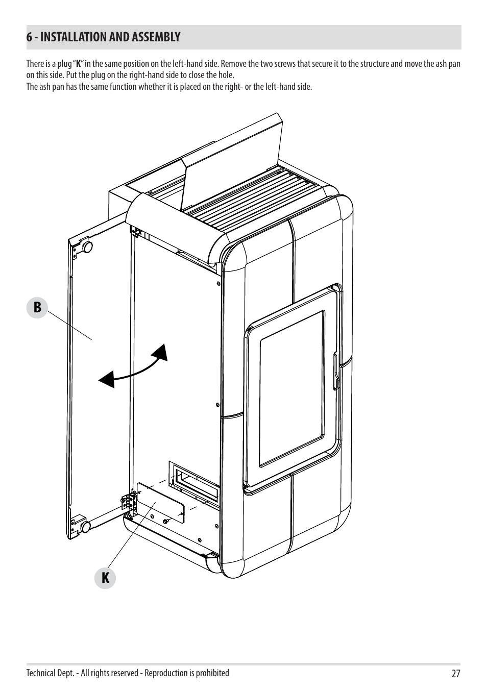 MCZ Toba HYDRO 22 User Manual | Page 29 / 44