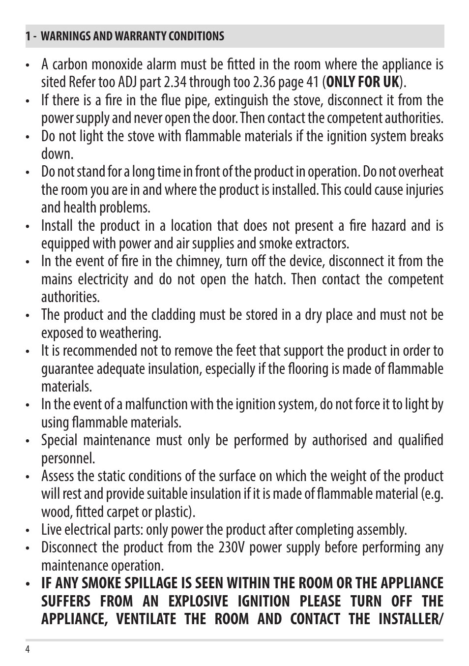 MCZ Toba HYDRO 22 User Manual | Page 6 / 44