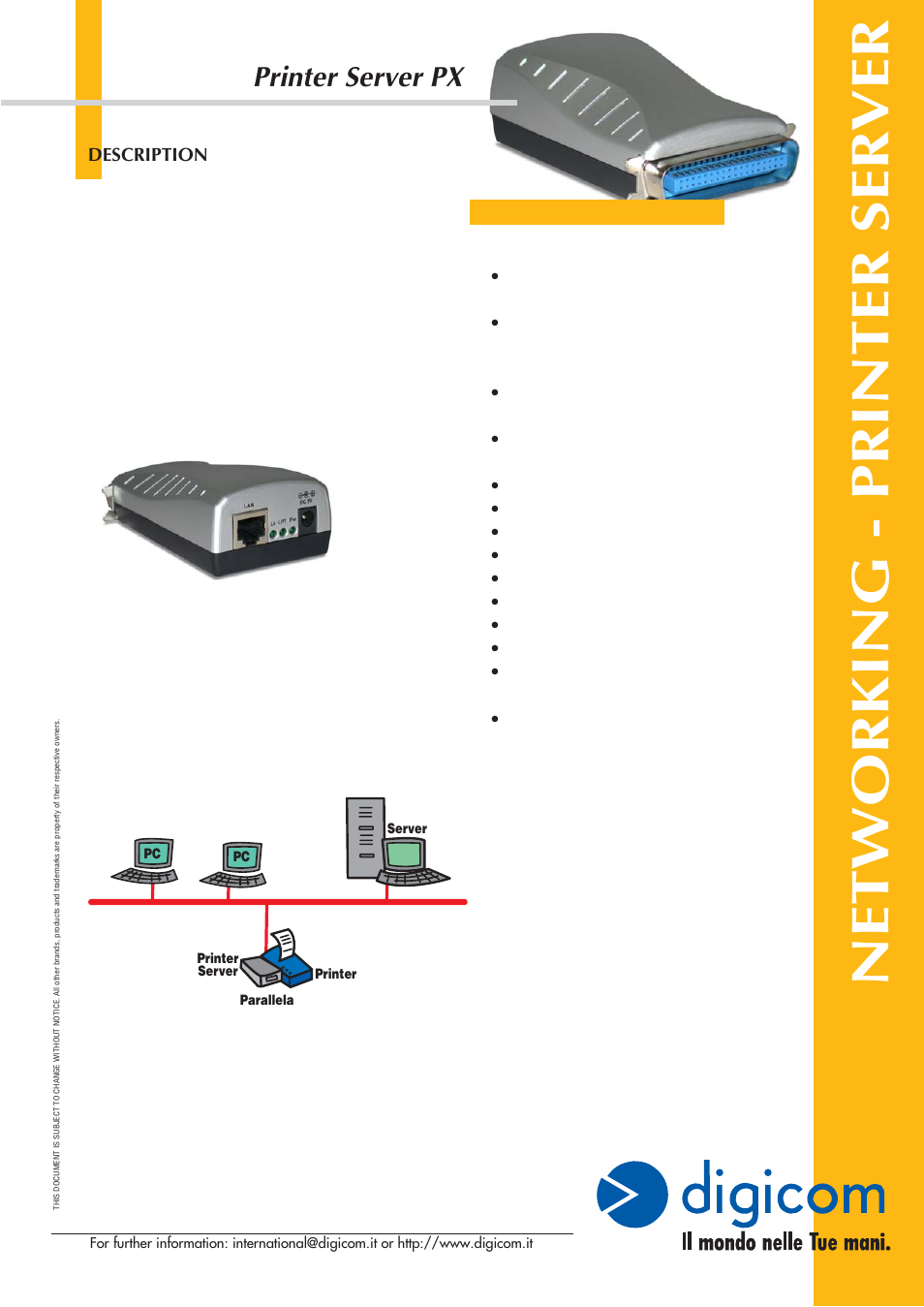 Digicom 8E4262 User Manual | 1 page