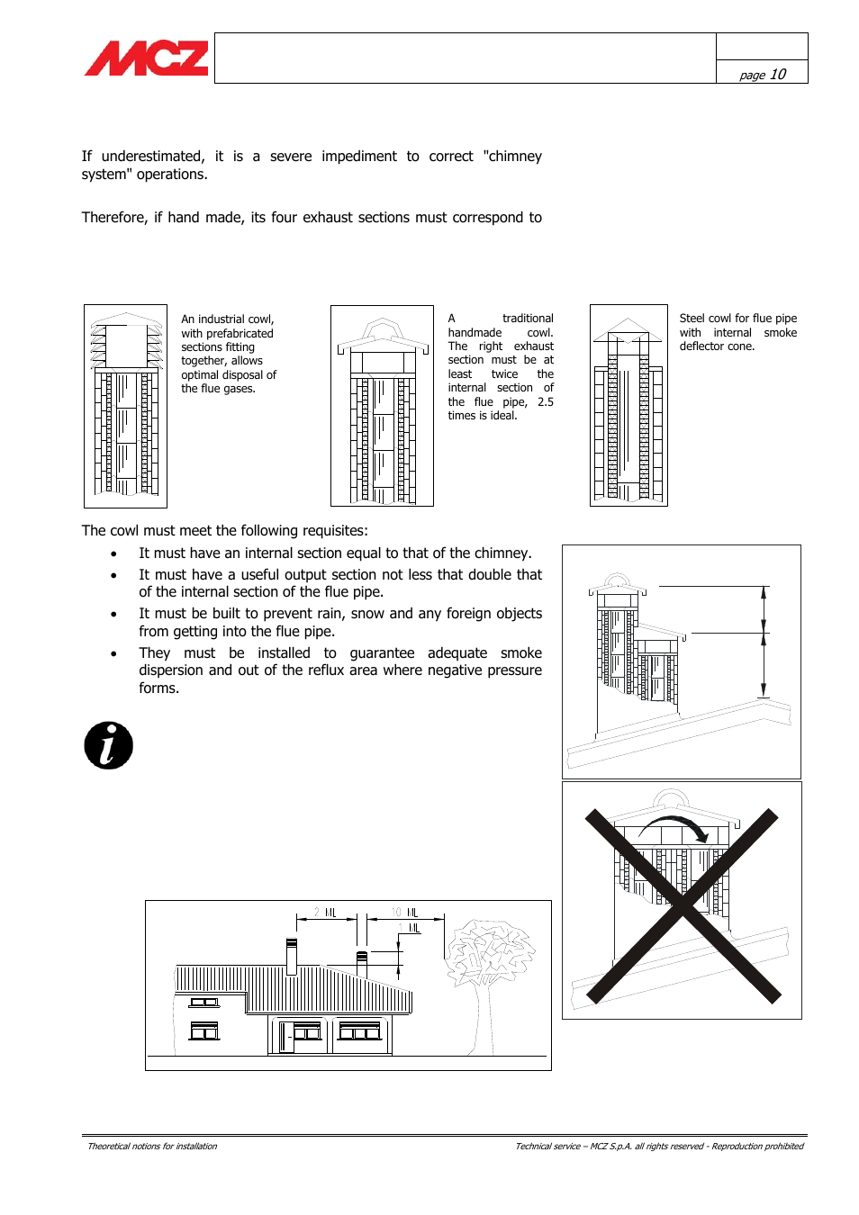 Cowl | MCZ AirSystem 70 DX User Manual | Page 10 / 37