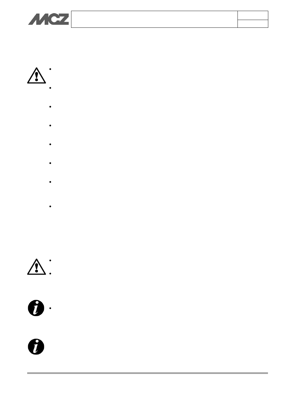 MCZ Comfort Air SLIM User Manual | Page 4 / 29