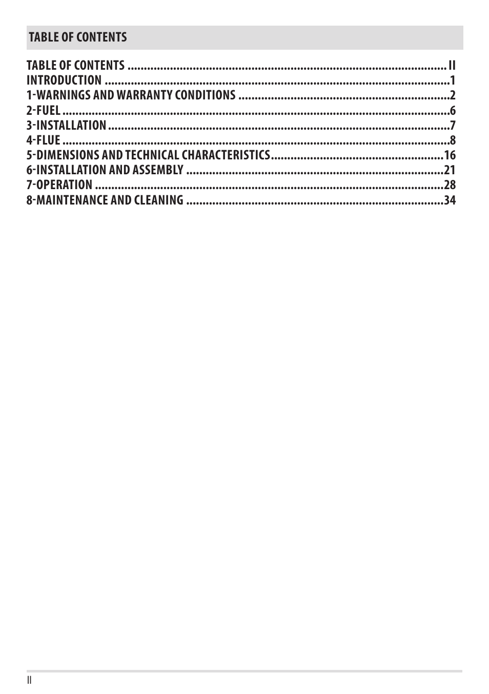 MCZ Forma Wood 75 Dx - mod.2012 User Manual | Page 2 / 40