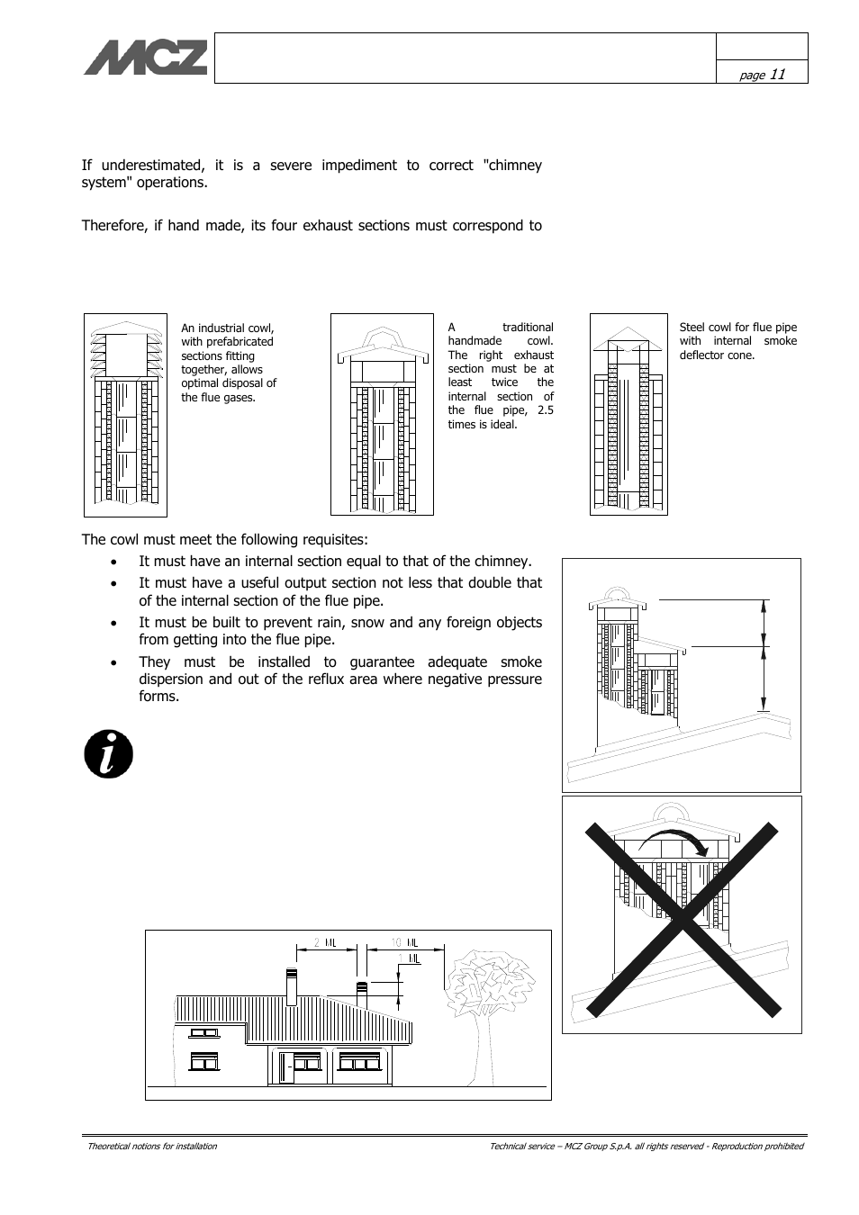 Cowl | MCZ Vivo 70 Wood User Manual | Page 11 / 42