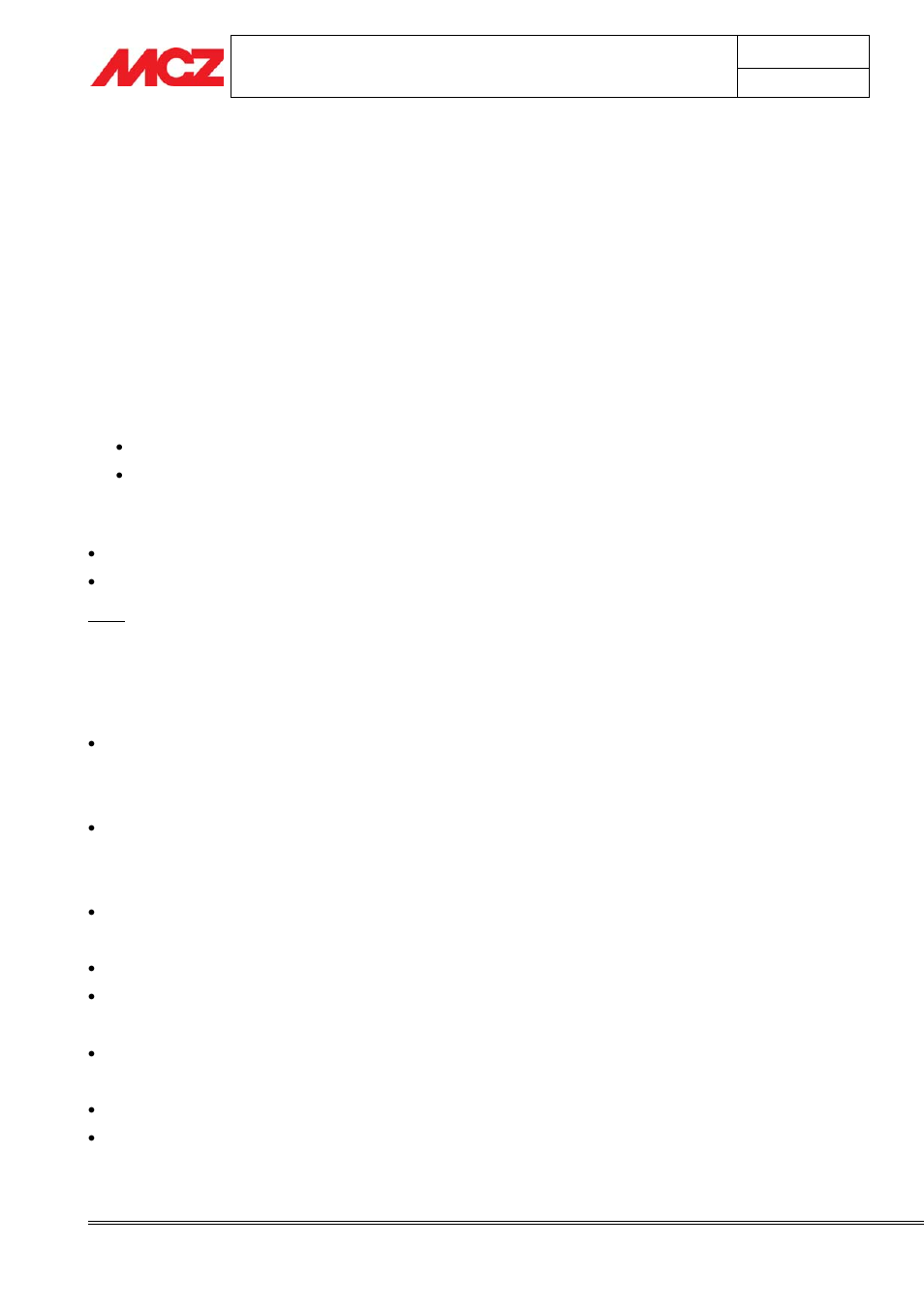 User manual, Cleaning and maintenance, Safety instructions for the user | MCZ Forma GAS 115 User Manual | Page 29 / 44