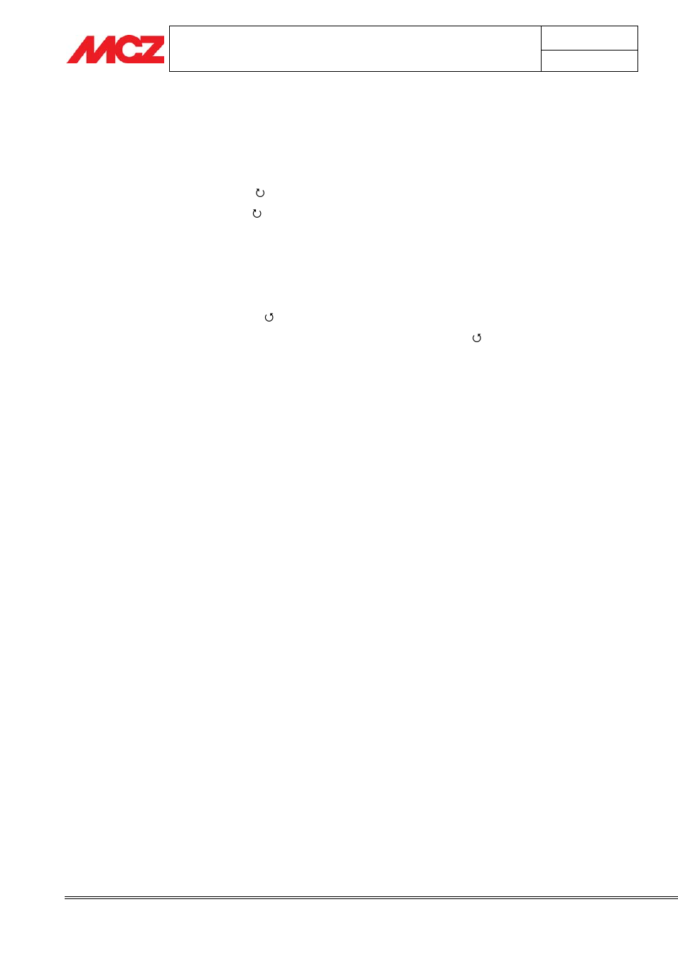 1 manual ignition (by the gas fitter) | MCZ Forma GAS 115 User Manual | Page 35 / 44
