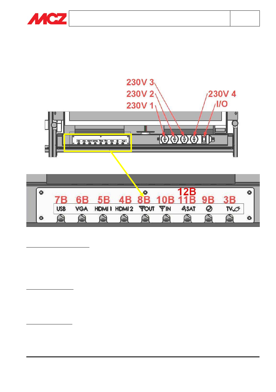 MCZ Scenario Forma 95 GAS Left User Manual | Page 11 / 21