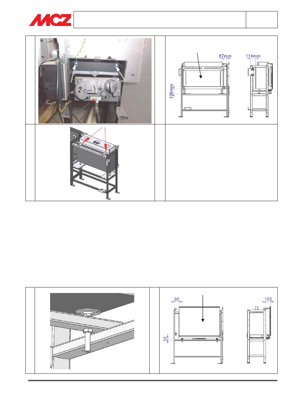 MCZ Scenario Forma 95 GAS Left User Manual | Page 13 / 21