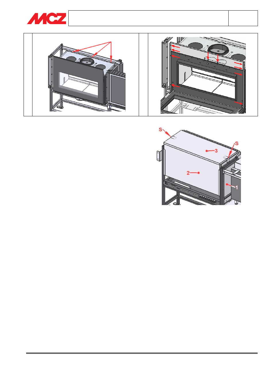 MCZ Scenario Forma 95 GAS Left User Manual | Page 14 / 21