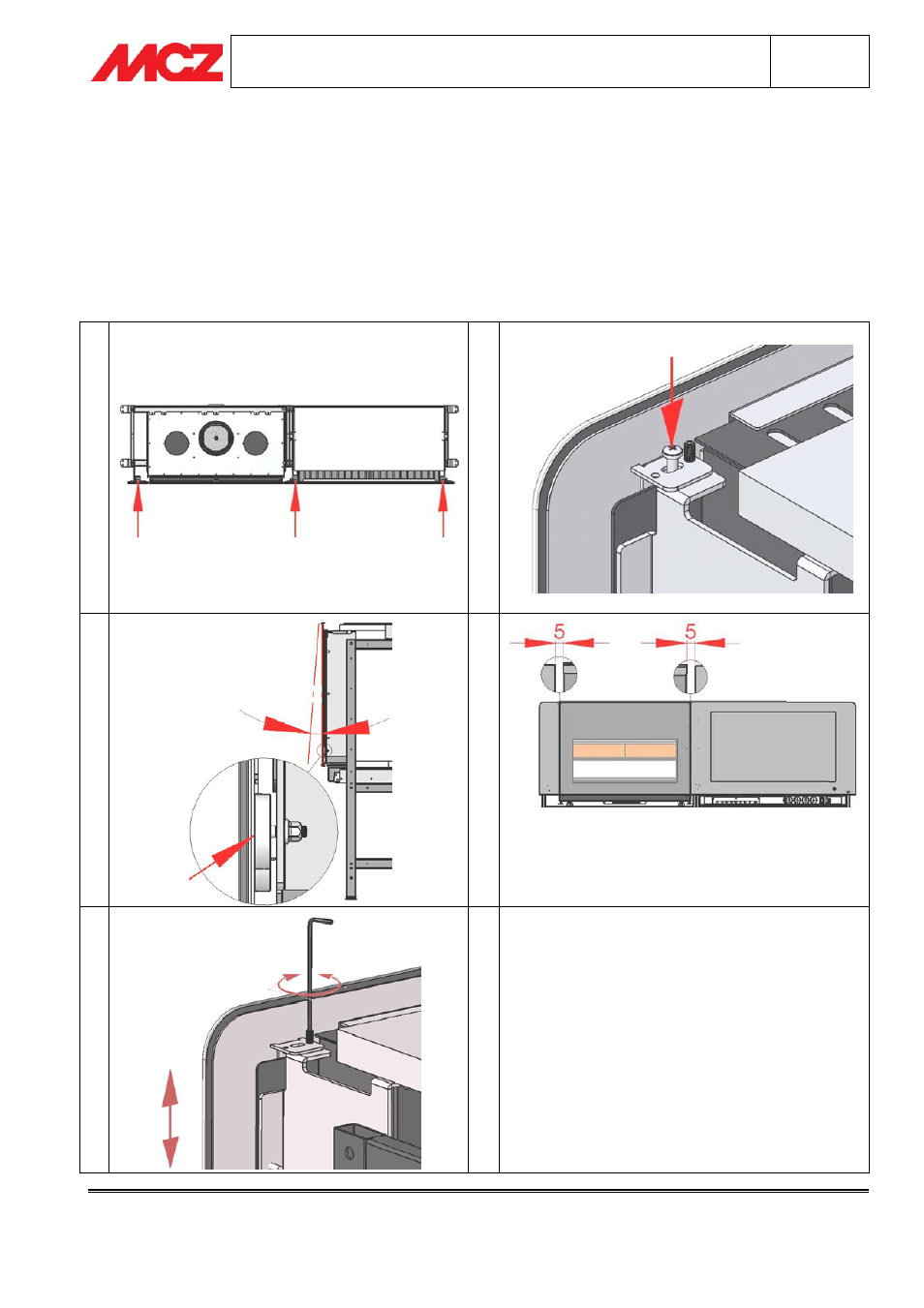 Wood tv | MCZ Scenario Forma 95 GAS Left User Manual | Page 16 / 21