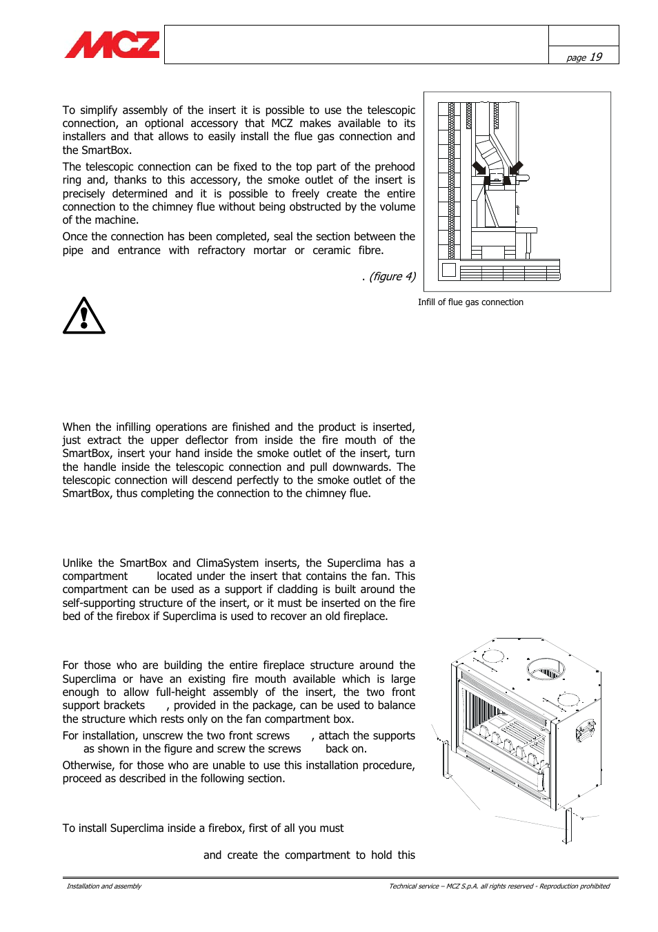 Ab a | MCZ Boxsystem 75 FR User Manual | Page 19 / 37