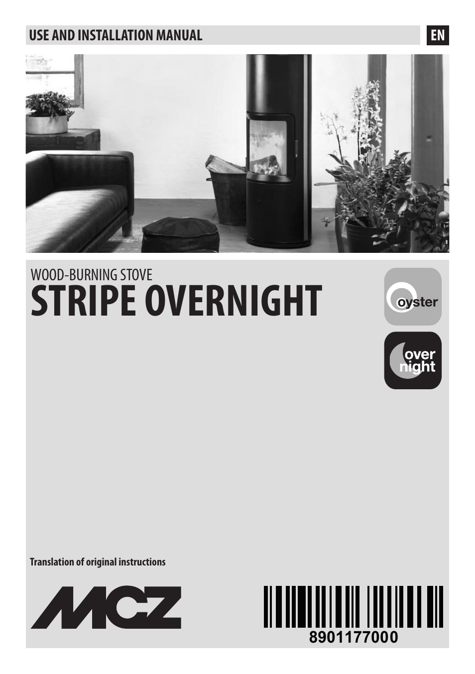 MCZ Stripe Overnight User Manual | 36 pages