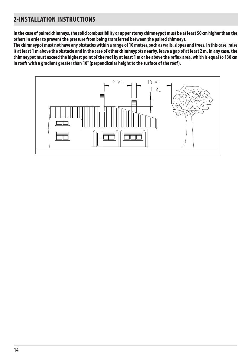 Installation instructions | MCZ Stripe Overnight User Manual | Page 16 / 36