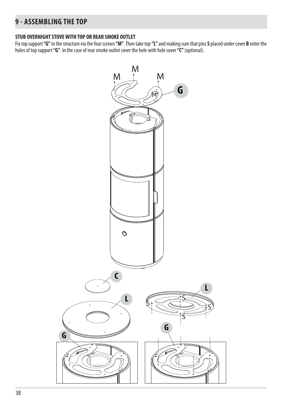 MCZ Stub User Manual | Page 40 / 48