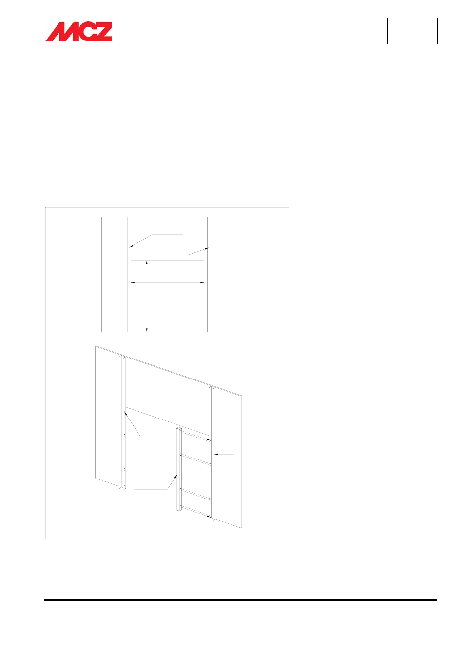 Phase 4 – preparation of counter-wall | MCZ Klee User Manual | Page 10 / 17