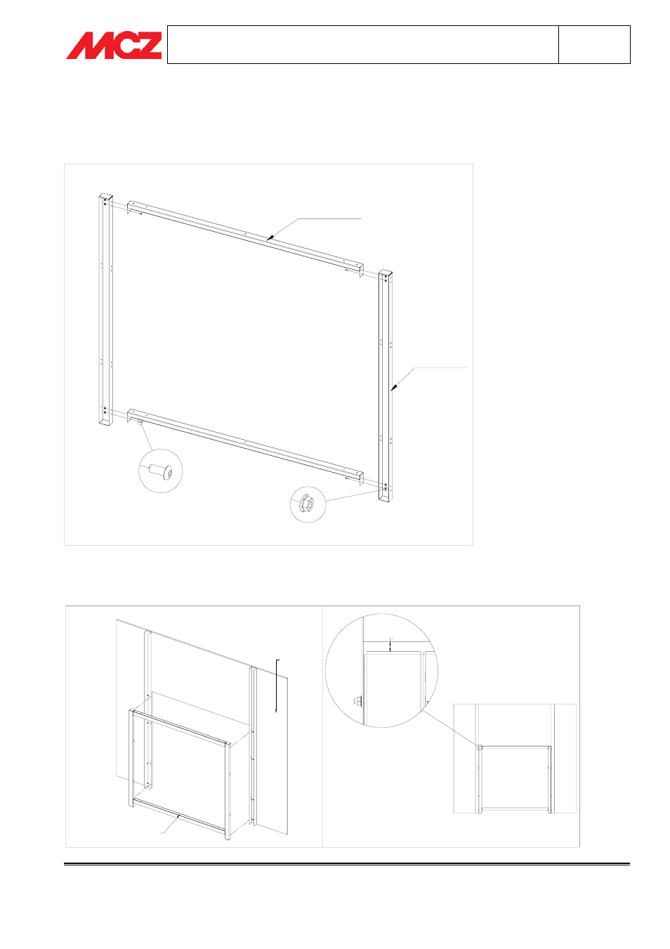 Phase 5 - assembly of klee frame | MCZ Klee User Manual | Page 11 / 17