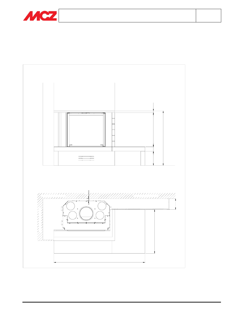 Magritte cladding with forma puro fireplace stove, Installation and use manual chapter 2 magritte | MCZ Magritte User Manual | Page 5 / 18