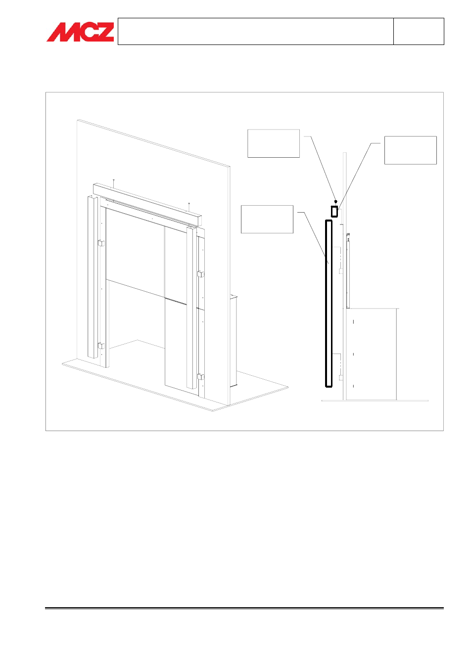 Assembly of frames | MCZ Matisse User Manual | Page 10 / 14