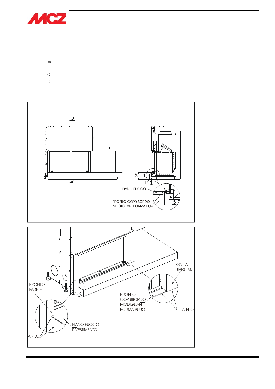MCZ Modigliani User Manual | Page 13 / 19