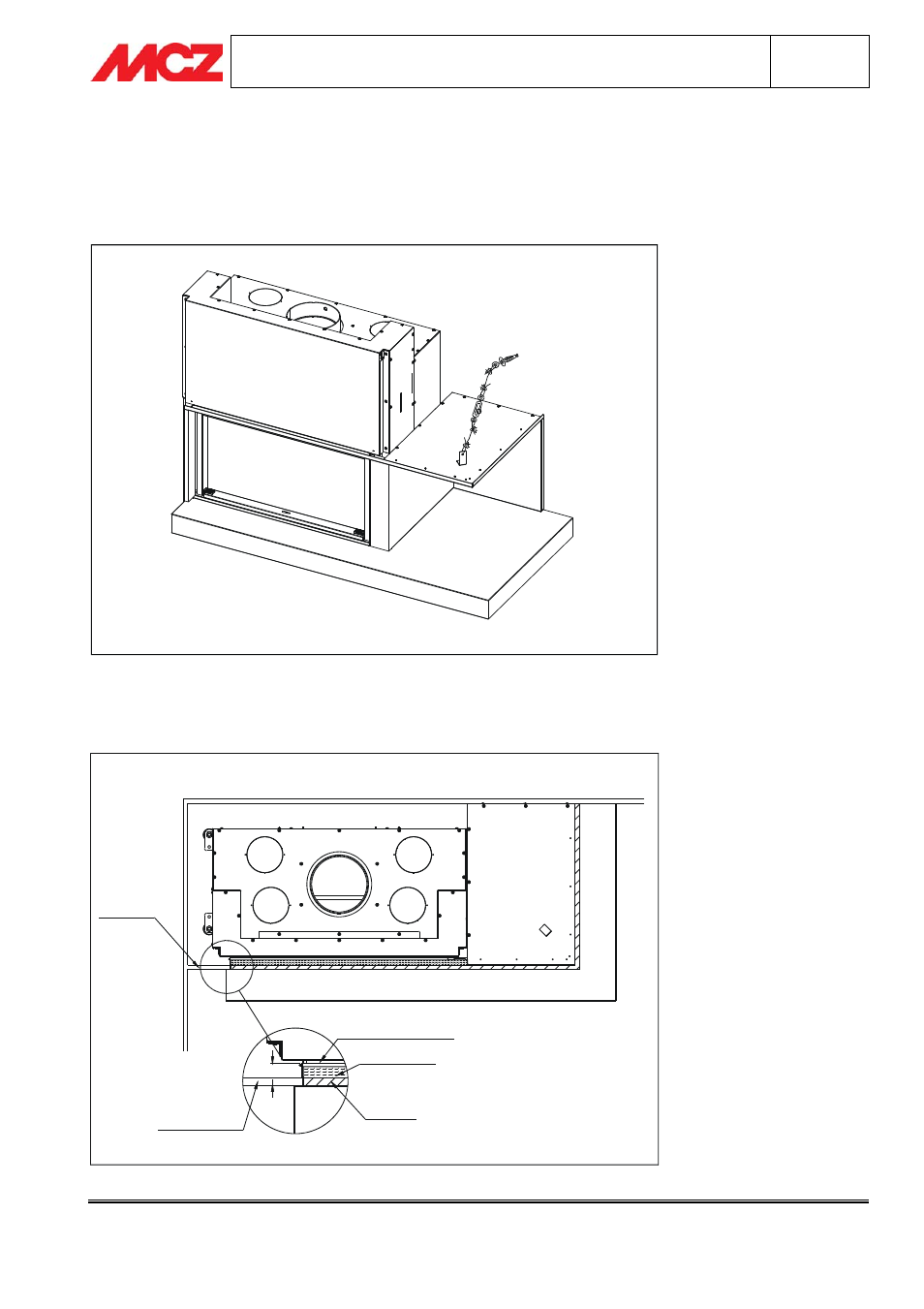 Phase 11 - anchoring top to ceiling | MCZ Modigliani User Manual | Page 16 / 19