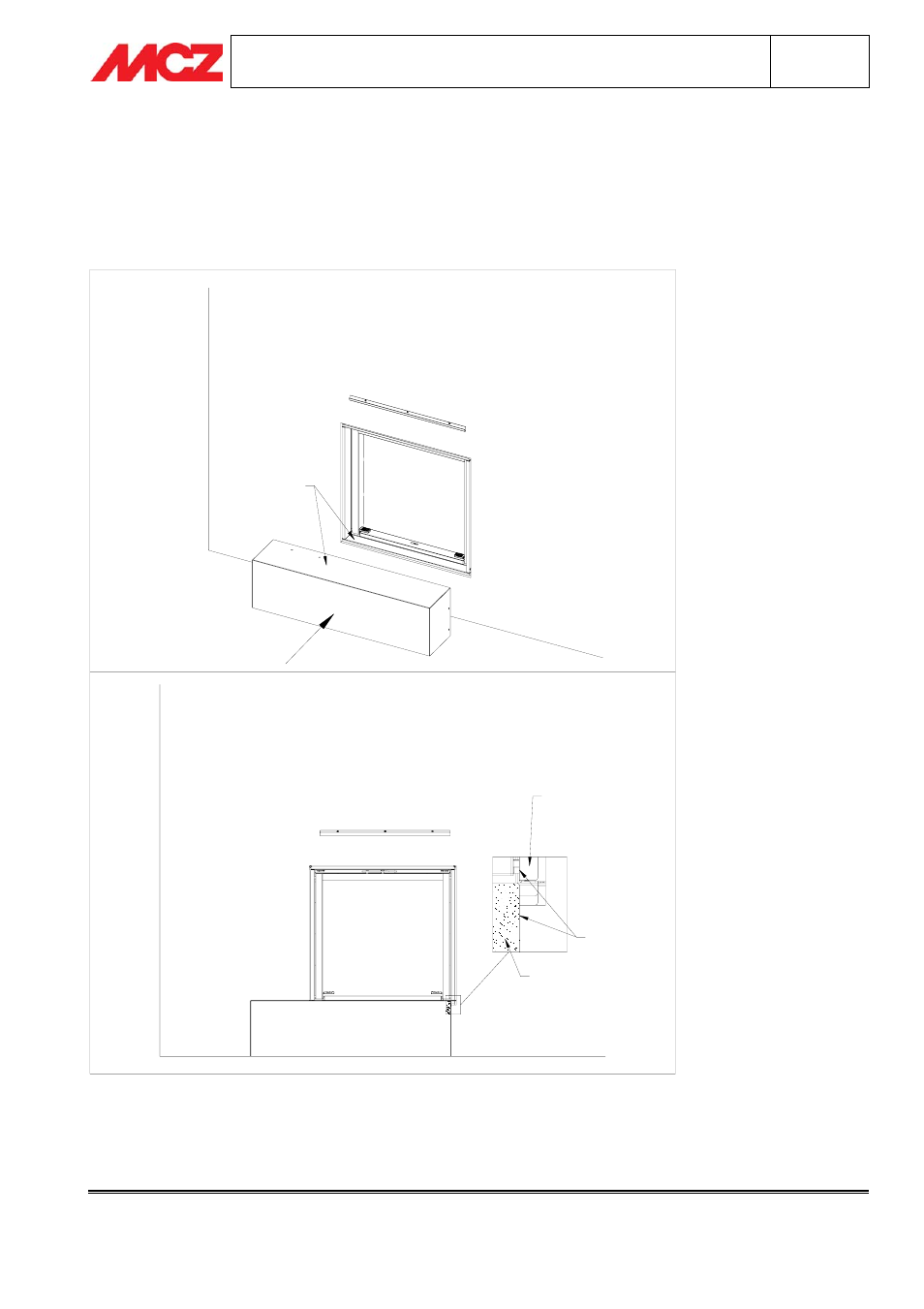 Phase 7 - assembly of marble base (element 6) | MCZ Mondrian User Manual | Page 13 / 18